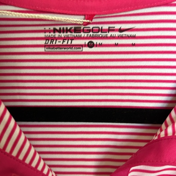 Pink Nike Golf Tank Polo - Medium - Picture 2 of 5
